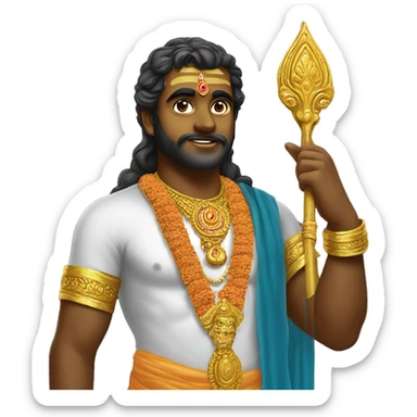 Lord Murugan vel sticker