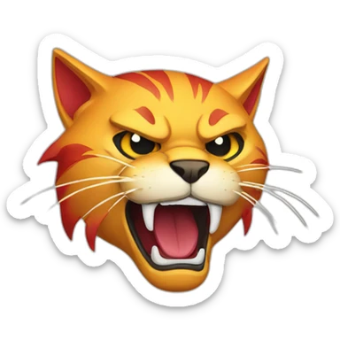 Hellcat logo sticker