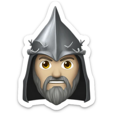 witch-king of angmar lord of the rings movie character sticker