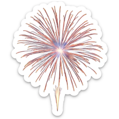 Firework sticker