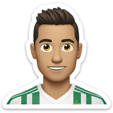 Palabra "CR7" sticker