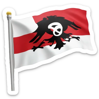 dardania flag Albanian kosovo sticker