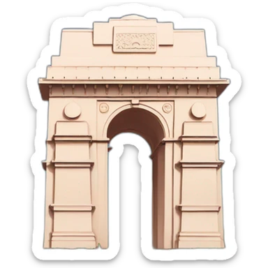 India gate sticker