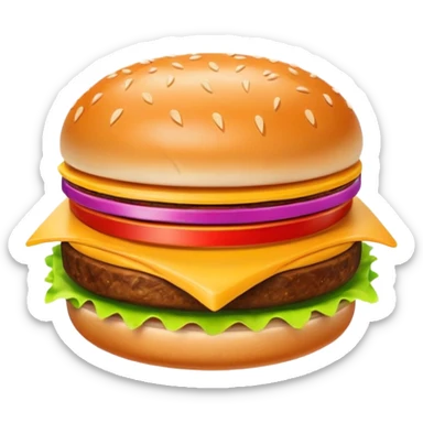 fast food delivery logo sticker