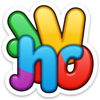 Animated Word Sinner sticker