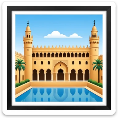 Seville Alcazar sticker