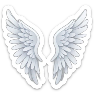 Wing of Angel Logo sticker