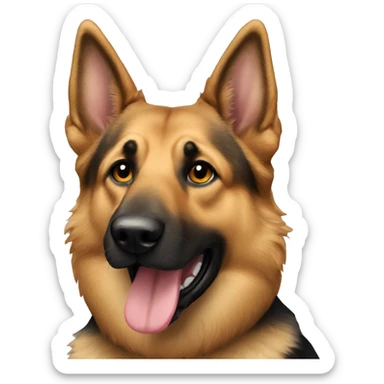 Berger allemand  sticker