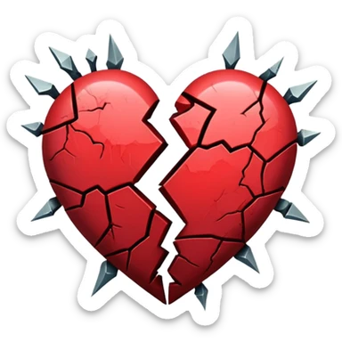 Heartbreak  sticker
