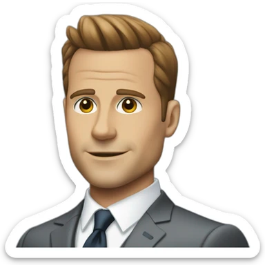 harvey specter from suits sticker
