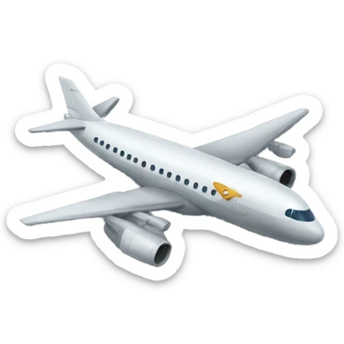 Avión  sticker