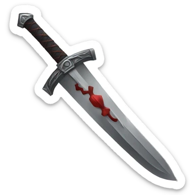 Sword with bloox sticker
