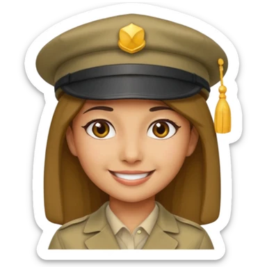 CPA girl emoji sticker
