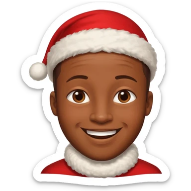 Mamadou Noël sticker