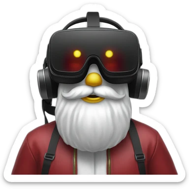 gimp-santa-with-a-vr-headset sticker