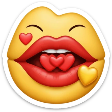 🫡😘 Put these smileys in one sticker