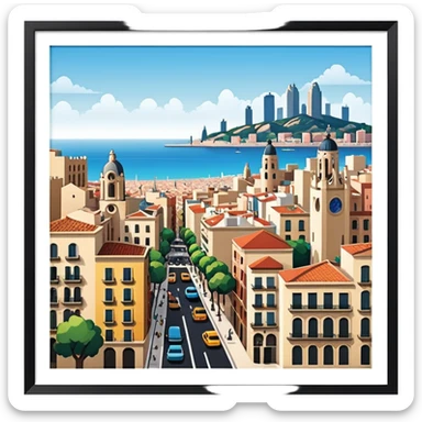 Barcelona sticker