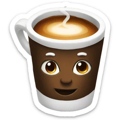 Coffe sticker
