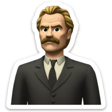 Nietzsche in gta 5 sticker