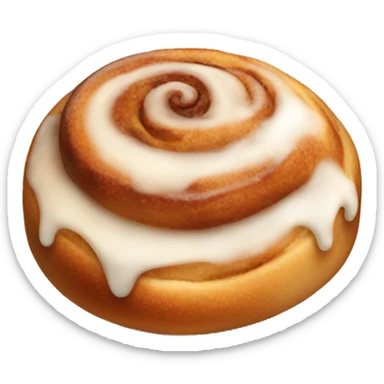 Cinnamon roll sticker