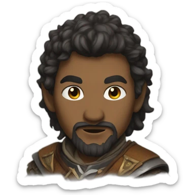 dungeons and dragons hobbit sticker