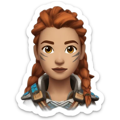 aloy-horizon-zero-dawn sticker