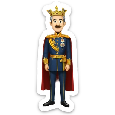 King of Spain in Parliament, Congress of Deputies sticker