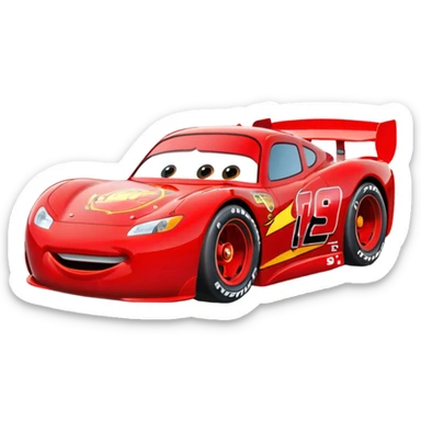 Lightning McQueen sticker