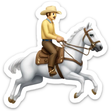 breakaway roper  sticker