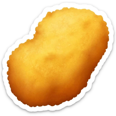 Chicken nugget sticker