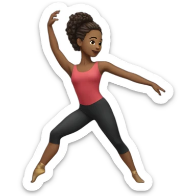 contemporary-dancer sticker