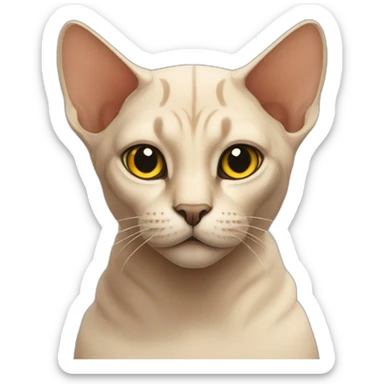 cat sphinx sticker