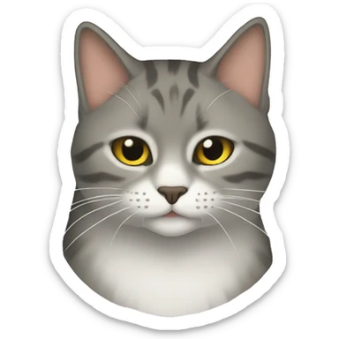 Gato viajero sticker