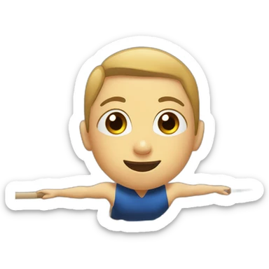 Gymnase de gymnastique sticker