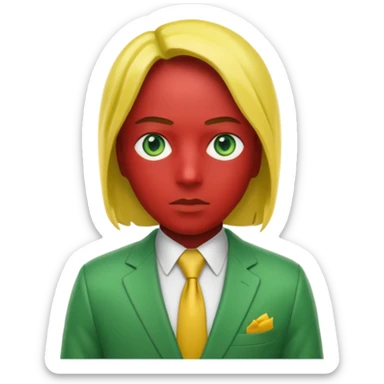 Vision from Marvel sticker