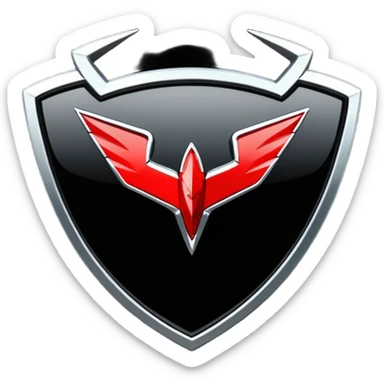 Corvette logo sticker