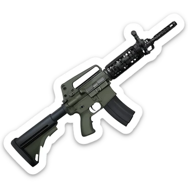 Elisco M16A1 Rifle sticker