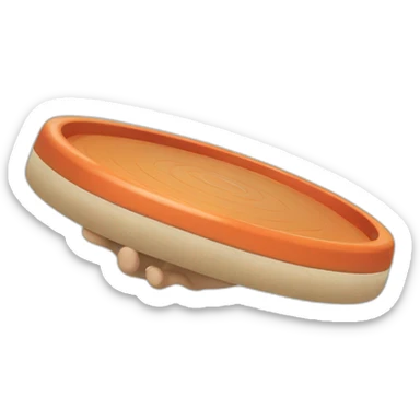 frisbee forehand sticker