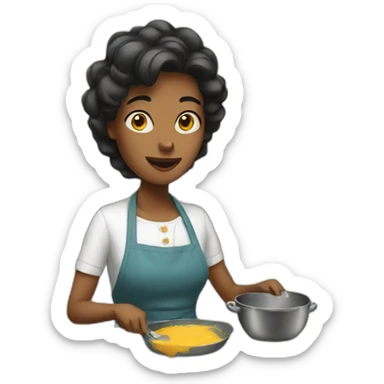 Women in the kitchen sticker
