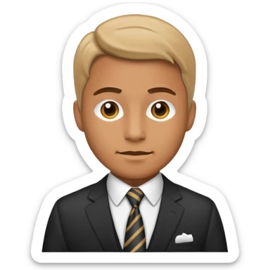 manages assets for clients sticker