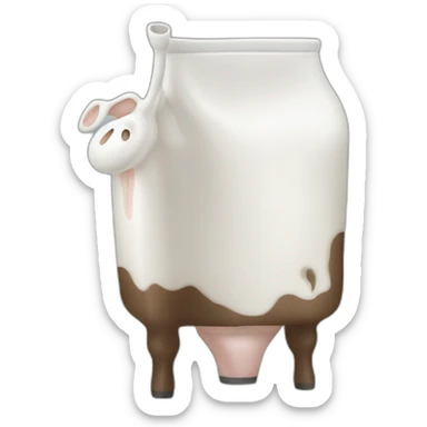 milking sticker
