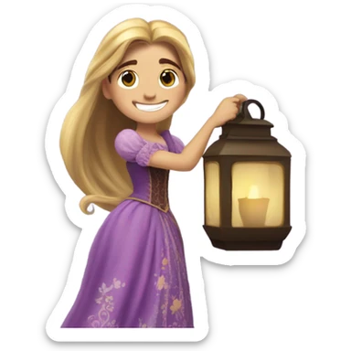 Rapunzel in Disney  sticker
