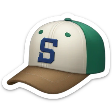 baseball cap sticker