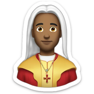 Make a Youngblood priest emoji according to the theme of the young rich drug dealer guy from the movie superfly sticker
