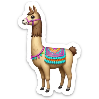 Loot llama sticker