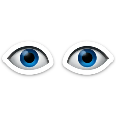 Principe ojos azules sticker