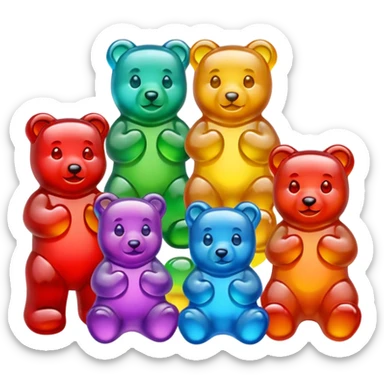 Gummy Bears sticker