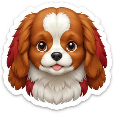 king charles cavalier sticker