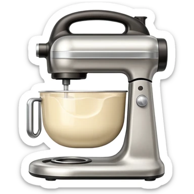 Cream mixer sticker