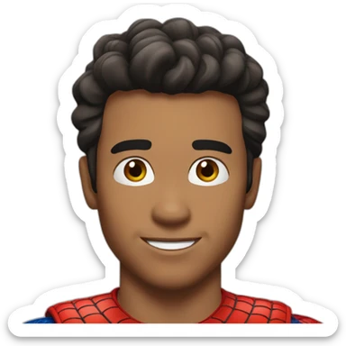 Miguel o hara from spider man sticker